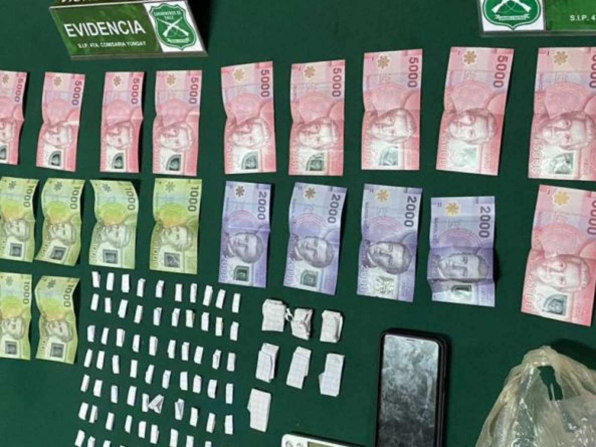 Carabineros de Yungay detuvo a mujer sorprendida comercializando drogas