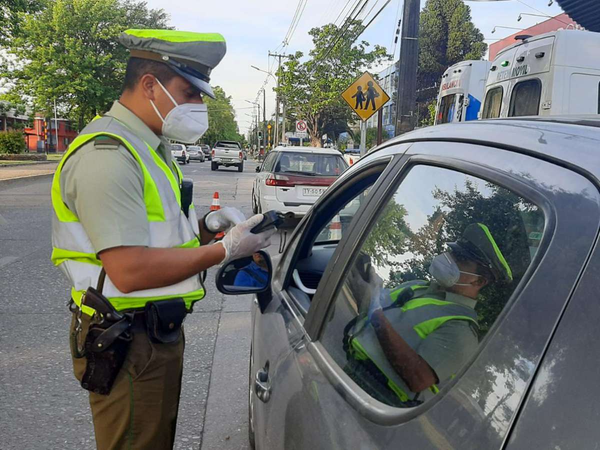 Carabineros detuvo a cinco personas que incumplieron medidas sanitarias en Ñuble durante la última jornada 