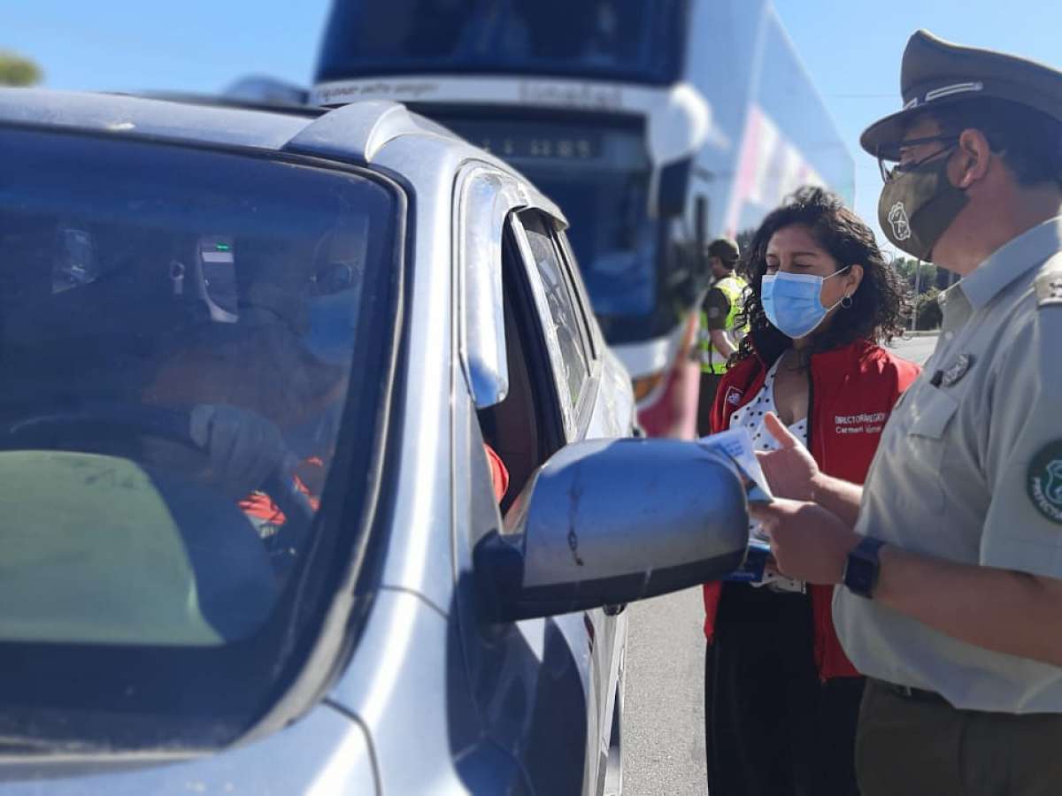 Carabineros lanzó servicios ‘Ruta Segura’ para evitar accidentes de tránsito en fin de semana largo de Año Nuevo