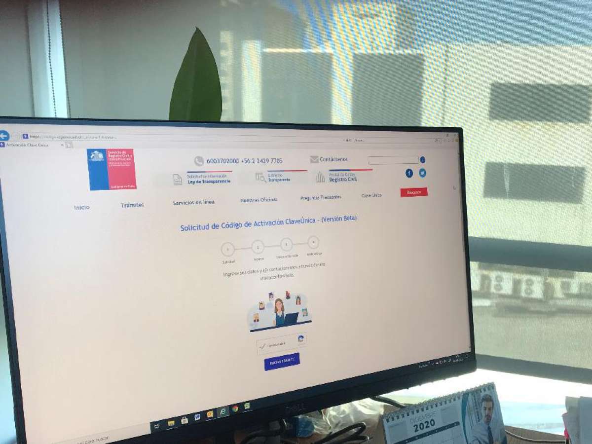 Servicio de Registro Civil e Identificación entrega Clave Única en línea