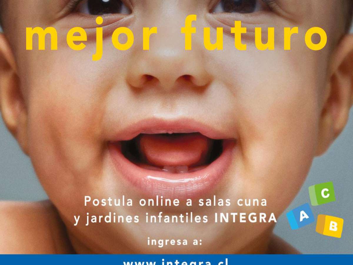 Integra Ñuble abre este lunes 18 de enero la postulación online para jardines infantiles