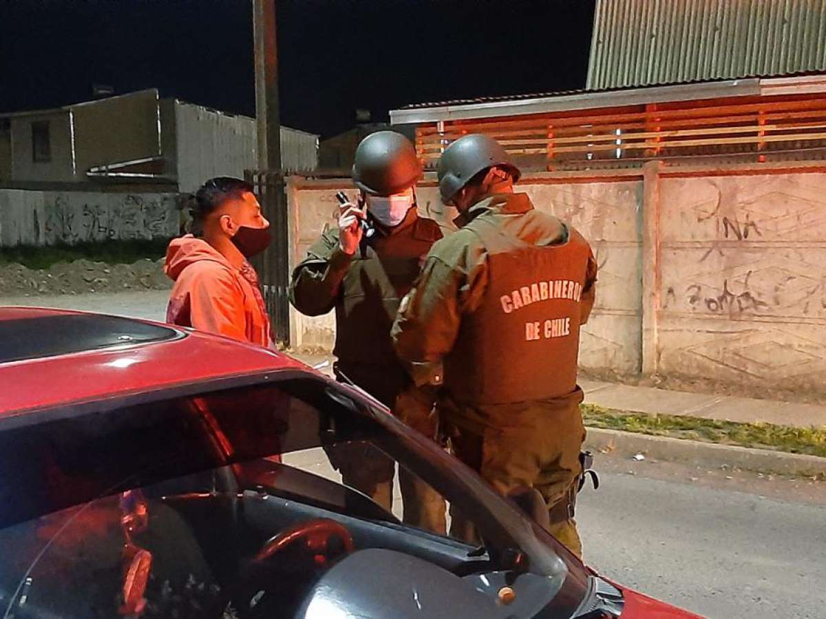 Carabineros informó de 28 personas detenidas durante servicios por pandemia durante la última jornada en Ñuble