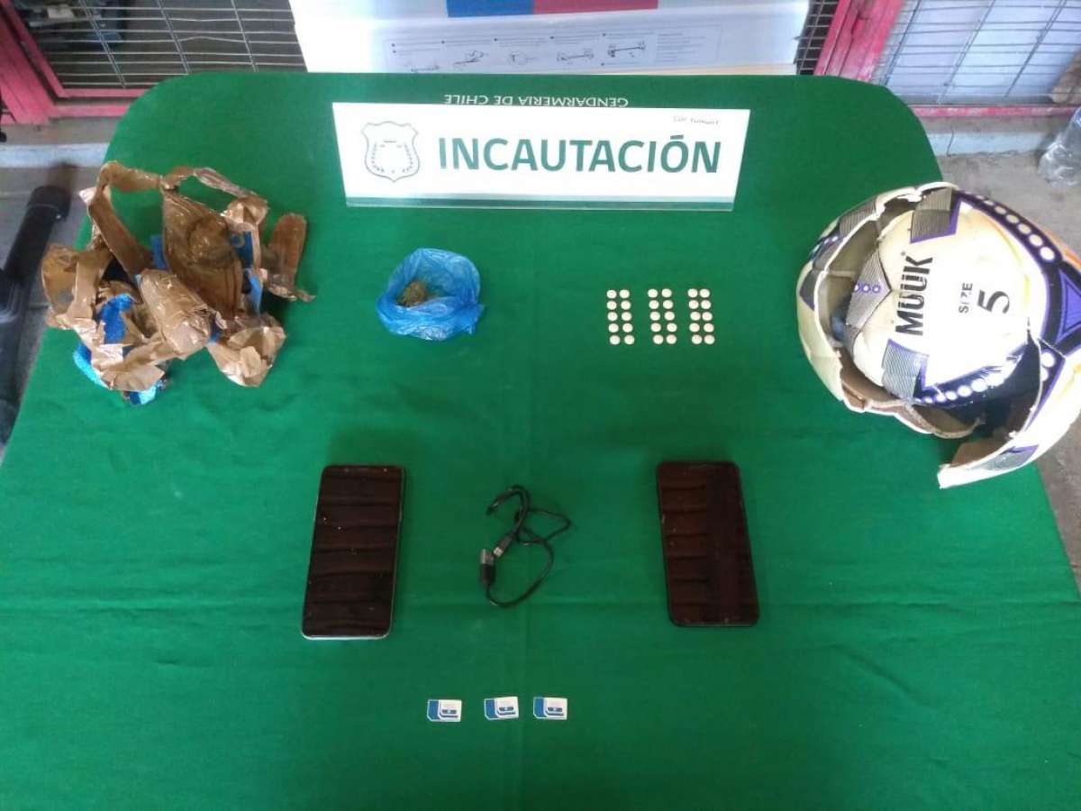 Gendarmes de la cárcel de Yungay impiden ingreso de droga y celulares 