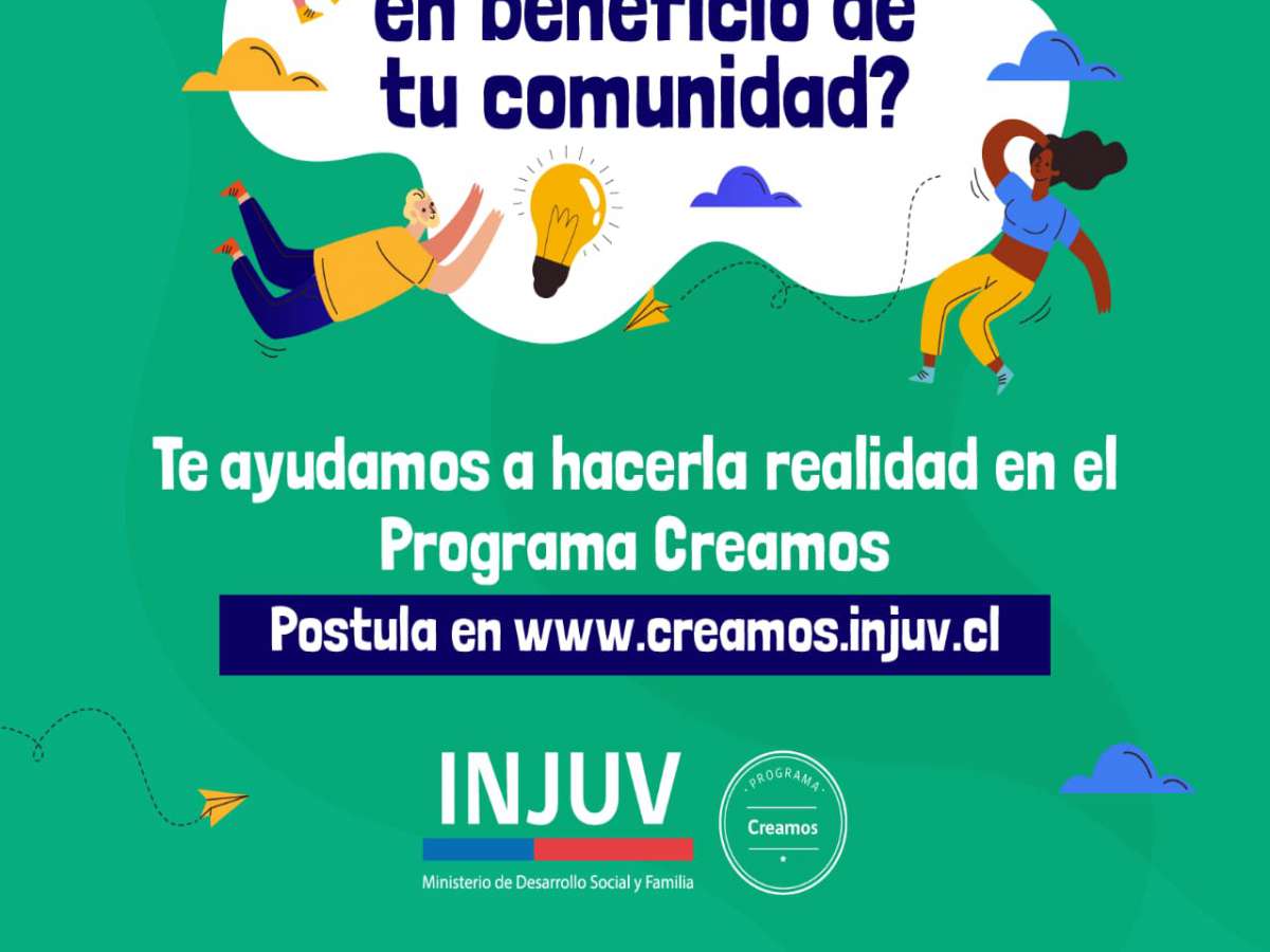 INJUV lanza segunda convocatoria para exitoso Programa Creamos