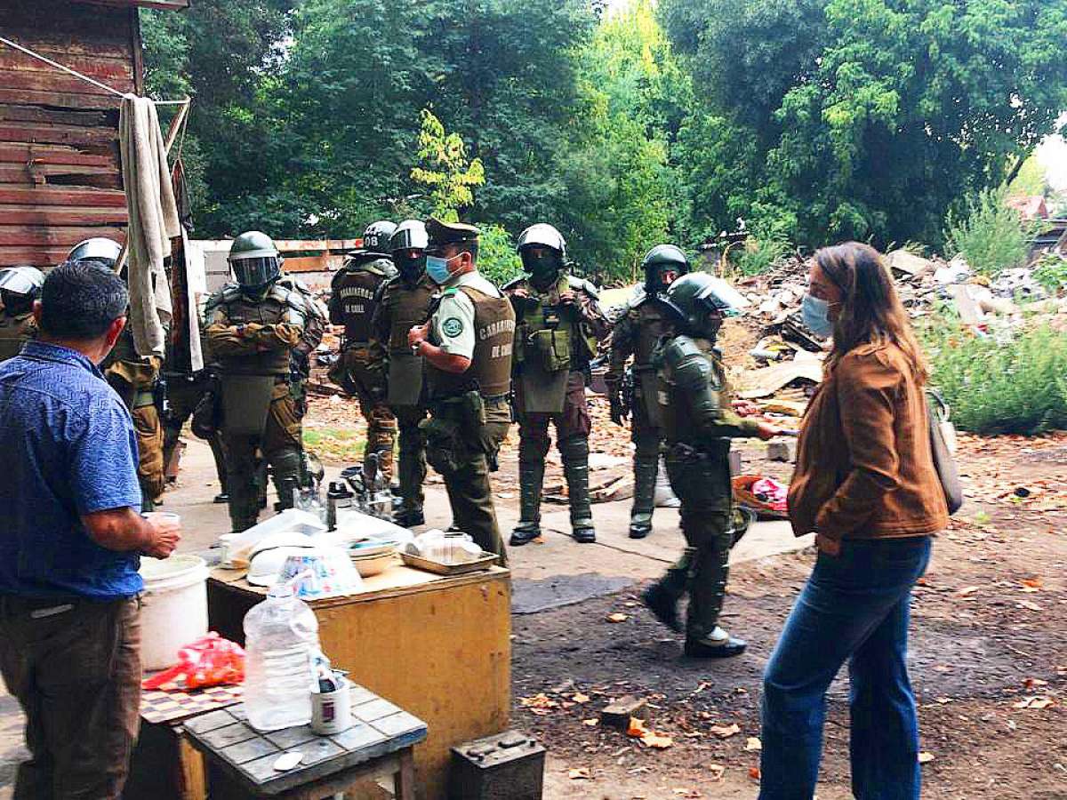 Municipalidad reubica a personas en condición de calle