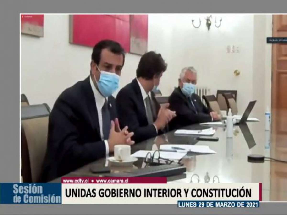 Comisiones de Gobierno Interior y Constitución analizaron aplazamiento de elecciones