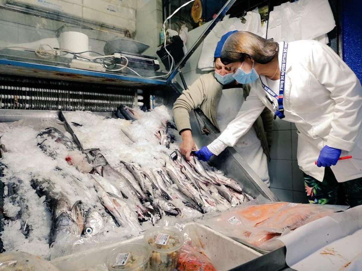 Seremi de Salud delimita zona de pescados en feria de Chillán para el fin de Semana Santa