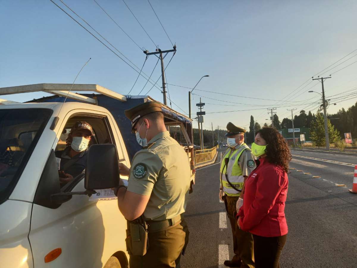 Carabineros realizó junto a Senda más de 90 exámenes para detectar conducción bajo los efectos del alcohol y otras drogas en Coelemu