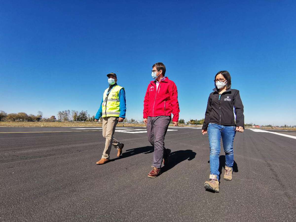 Terminan mejoras en aeródromo para potenciar su rol en emergencias y en pandemia