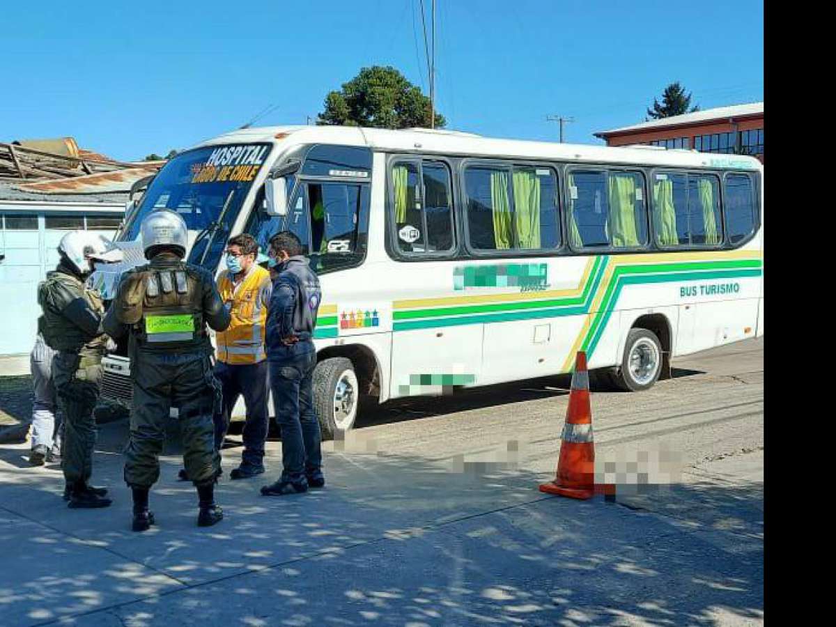 Carabineros detuvo en San Carlos a conductor de bus rural con chasis adulterado