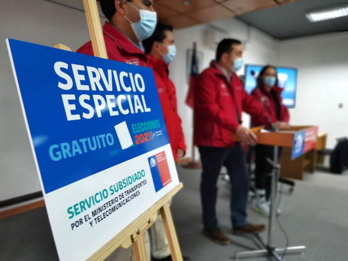 Autoridades dan a conocer los 59 servicios gratuitos de transporte para las elecciones