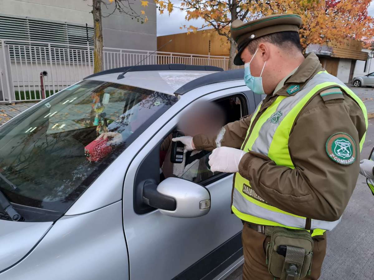 Carabineros aplicó a conductores más de 100 exámenes para detectar consumo de drogas y alcohol en Chillán 