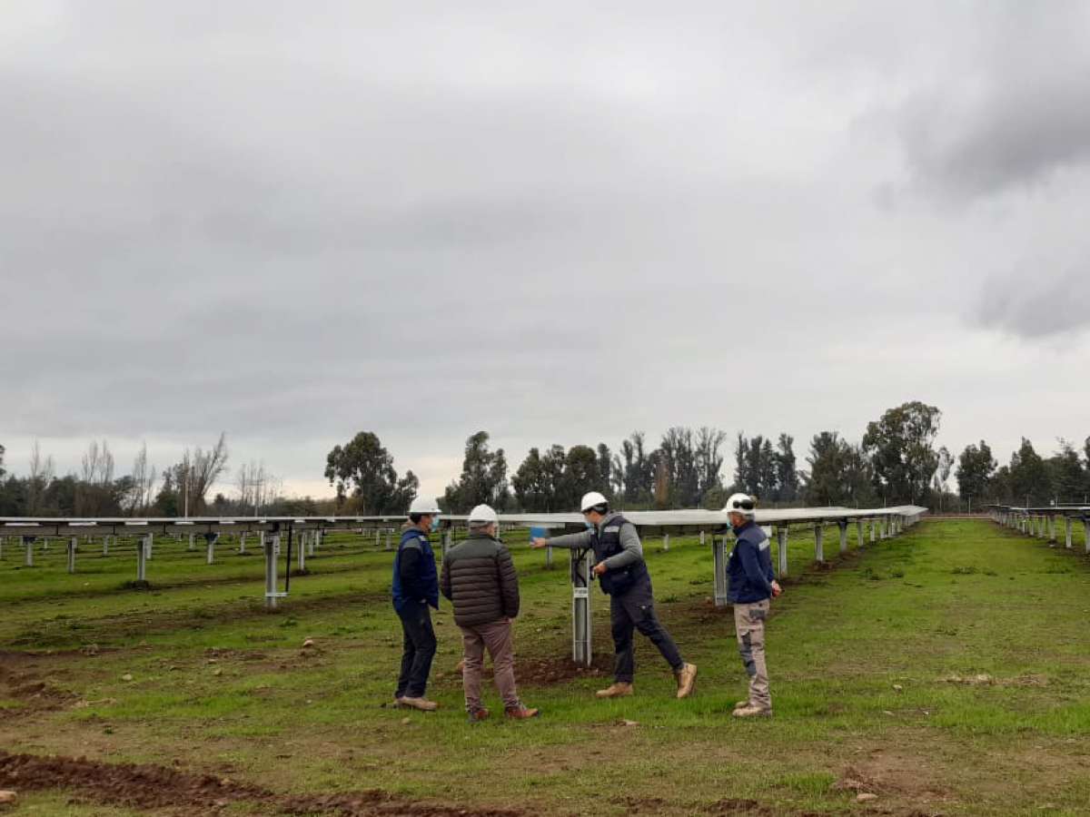 Parque fotovoltaico Dadinco presenta un 96 por ciento de avance en San Nicolás