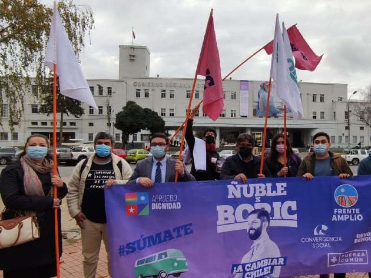 Comando Regional de Boric realiza su lanzamiento en Ñuble