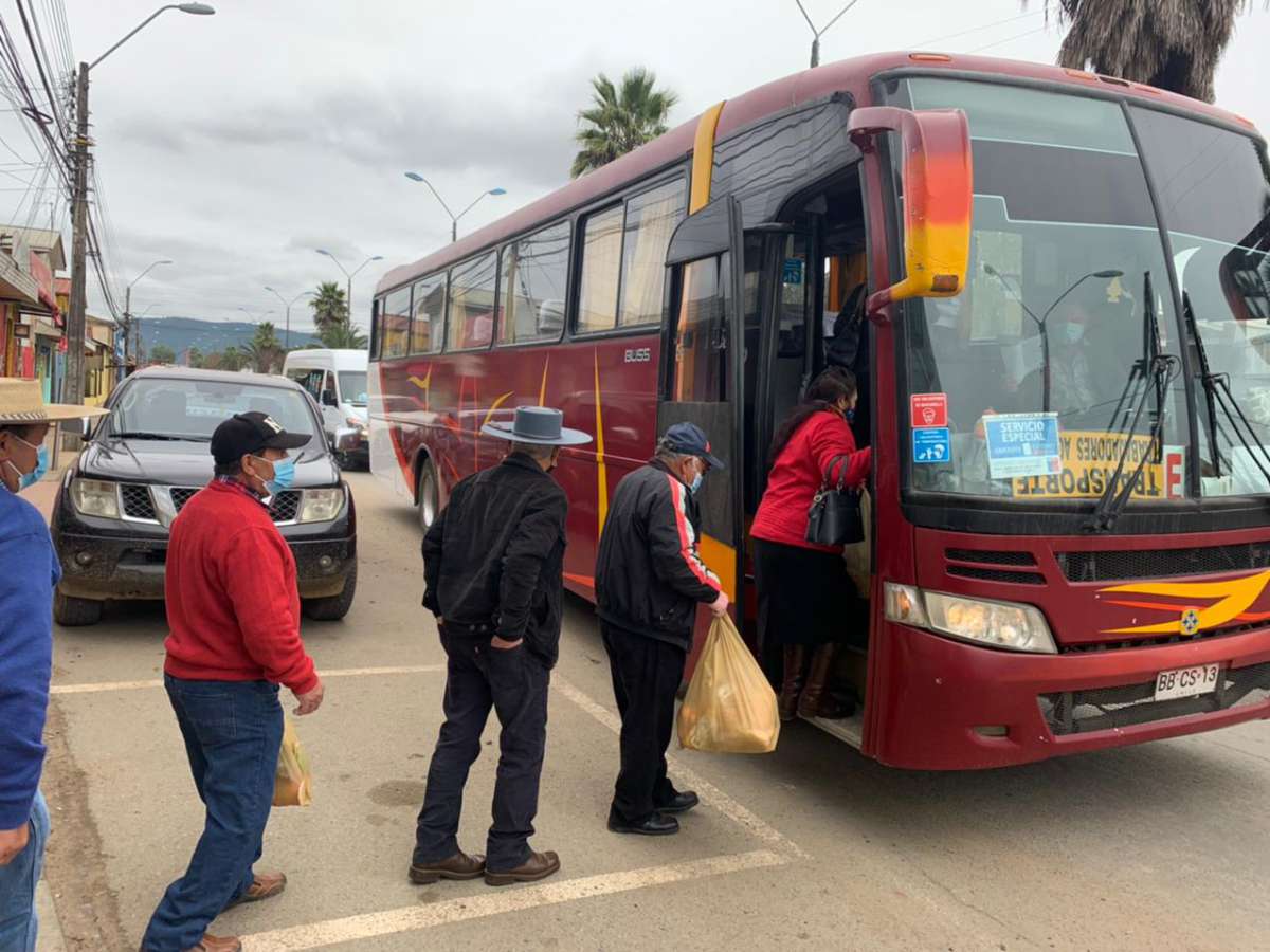 Autoridades valoran el funcionamiento del transporte gratuito de elecciones