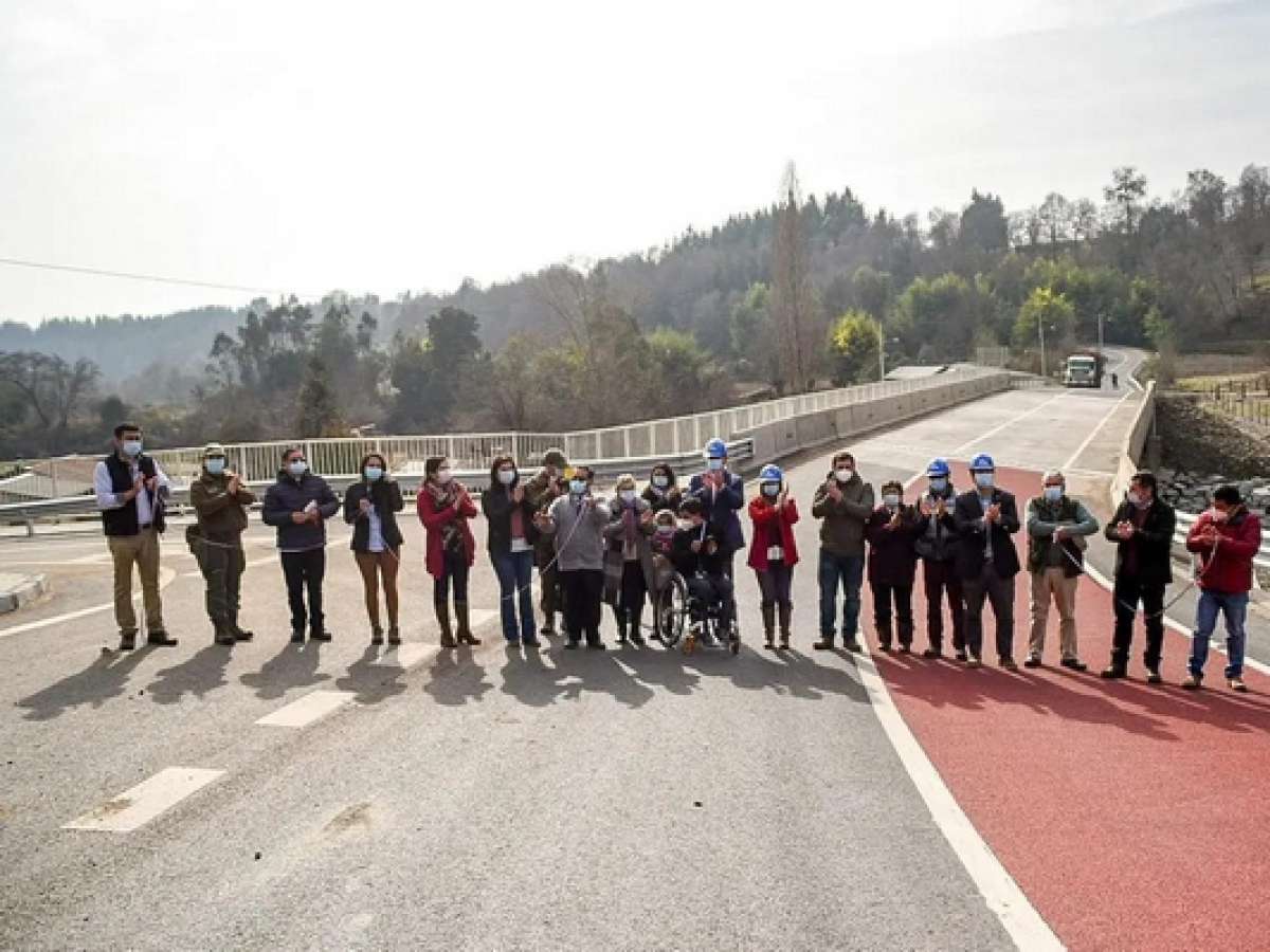 Más conectividad cordillerana: MOP inaugura Puentes Trabuncura y Pitio en San Fabián