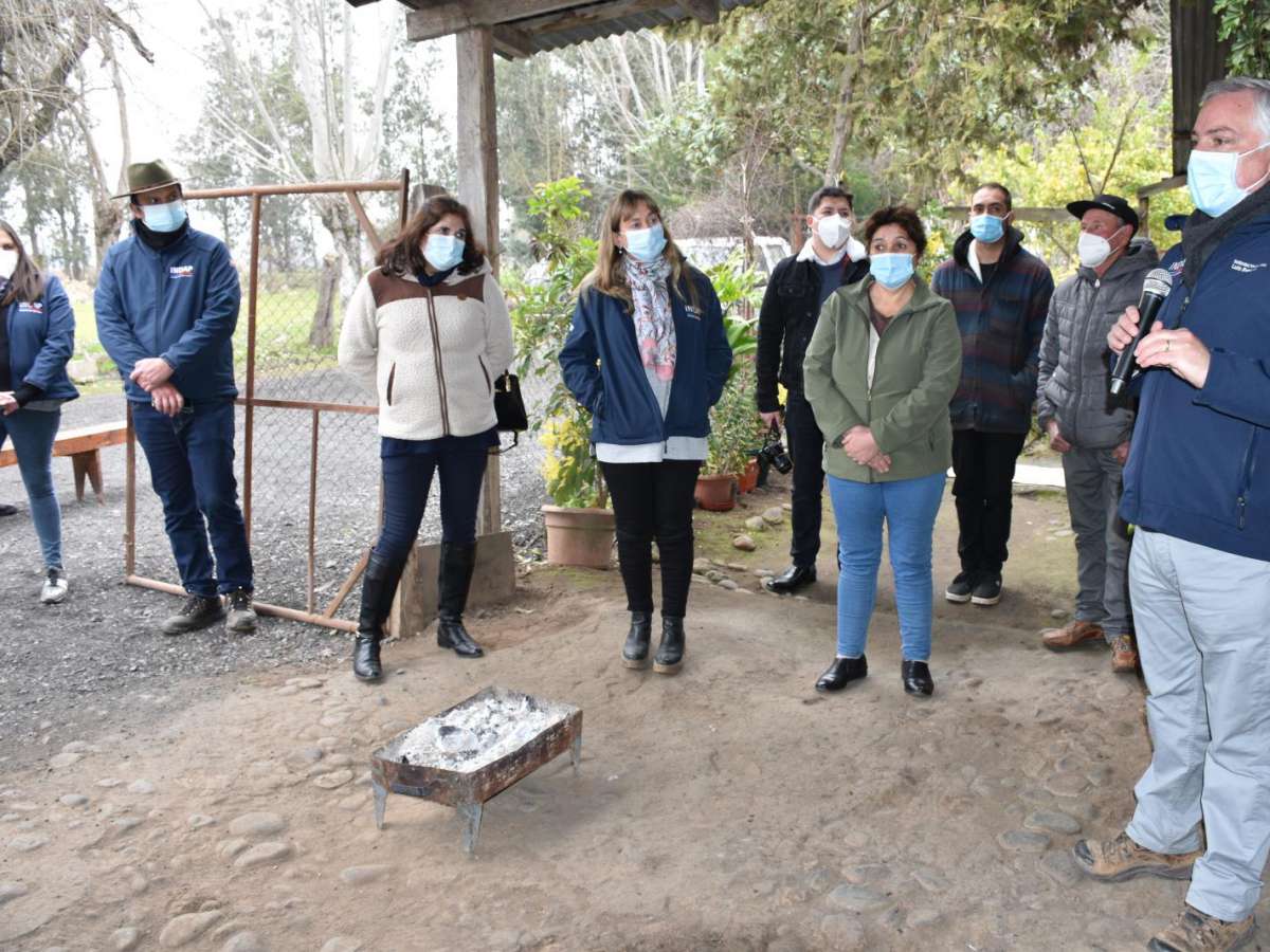 Subdirector Nacional de Indap visitó a productores SAT de Ñuble