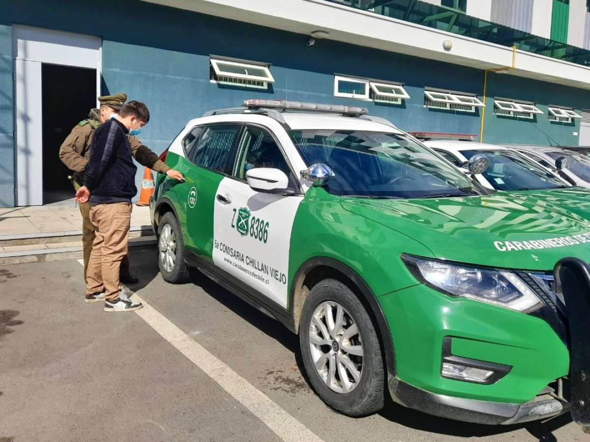 Carabineros detuvo a tres sujetos implicados en robo de camión distribuidor de cigarrillos en Chillán Viejo