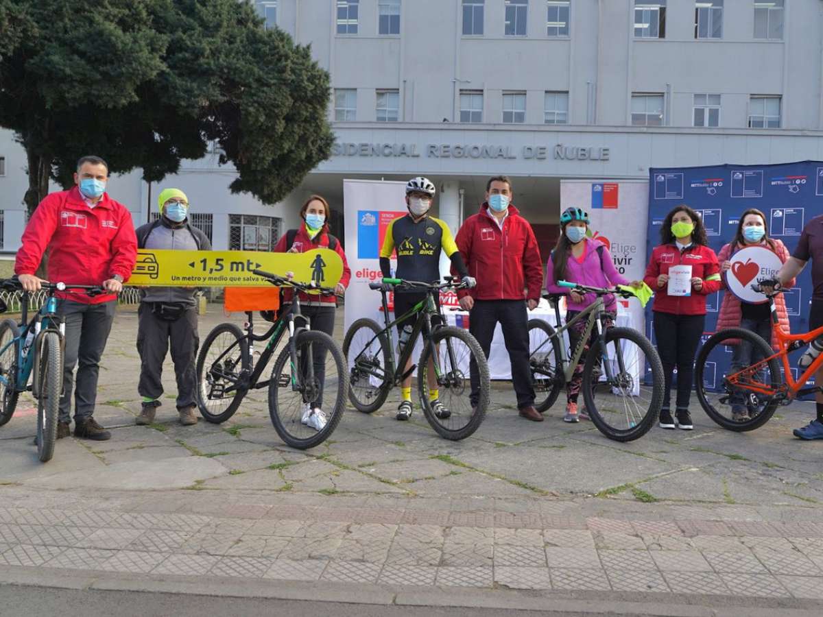 Autoridades fomentan el uso de la bicicleta y otros ciclos en contexto del Día Nacional Sin Auto