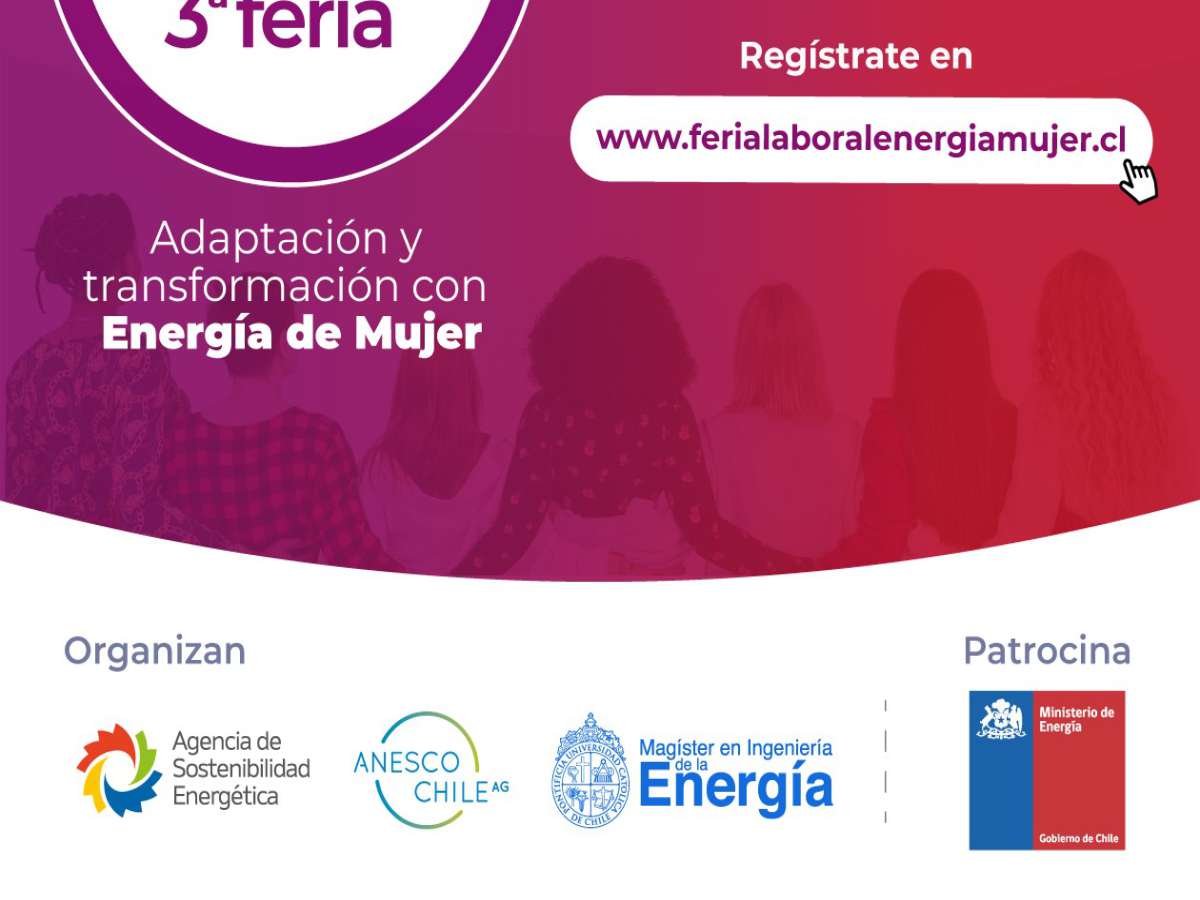 Autoridades de Ñuble invitan a participar en la Tercera Feria Energía+Mujer 2021