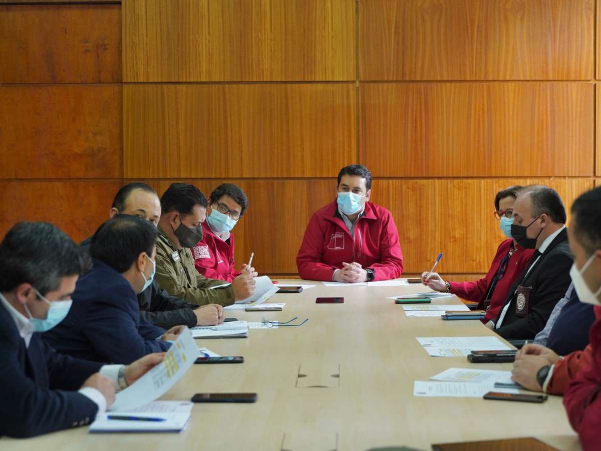 Delegado Jardua reactivó mesa de seguridad para el fútbol amateur de Chillán
