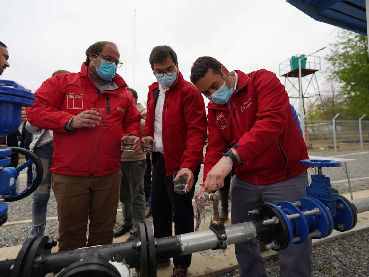 Más de 500 personas tendrán agua potable: Inauguran nuevo APR en El Carmen