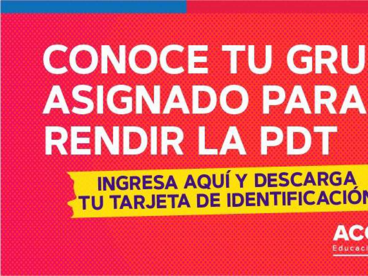 MINEDUC publica lista de grupos para la rendición de la Prueba de Transición entre el 6 y 10 de diciembre