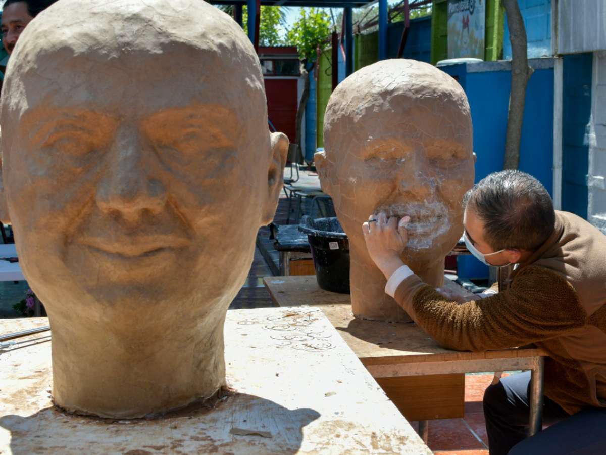 Tres Gigantes de la cultura de Ñuble recorrerán las calles de Chillán