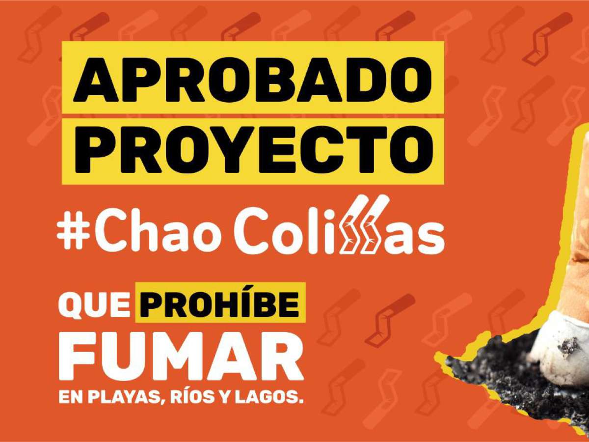 No más cigarrillos en las playas: Congreso aprobó proyecto de Ley “Chao Colillas”