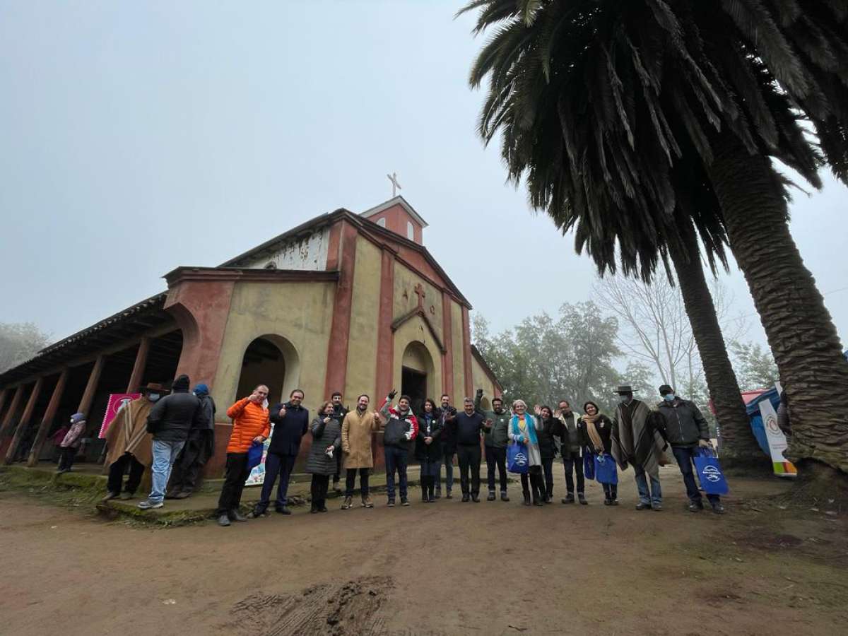 Comunidad de Vilches celebra en el Día de los Patrimonios la declaratoria de la Iglesia San Luis Gonzaga como Monumento Nacional