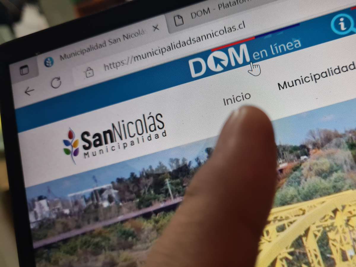 San Nicolás habilita sistema de “DOM En Línea” para tramitación de certificados online