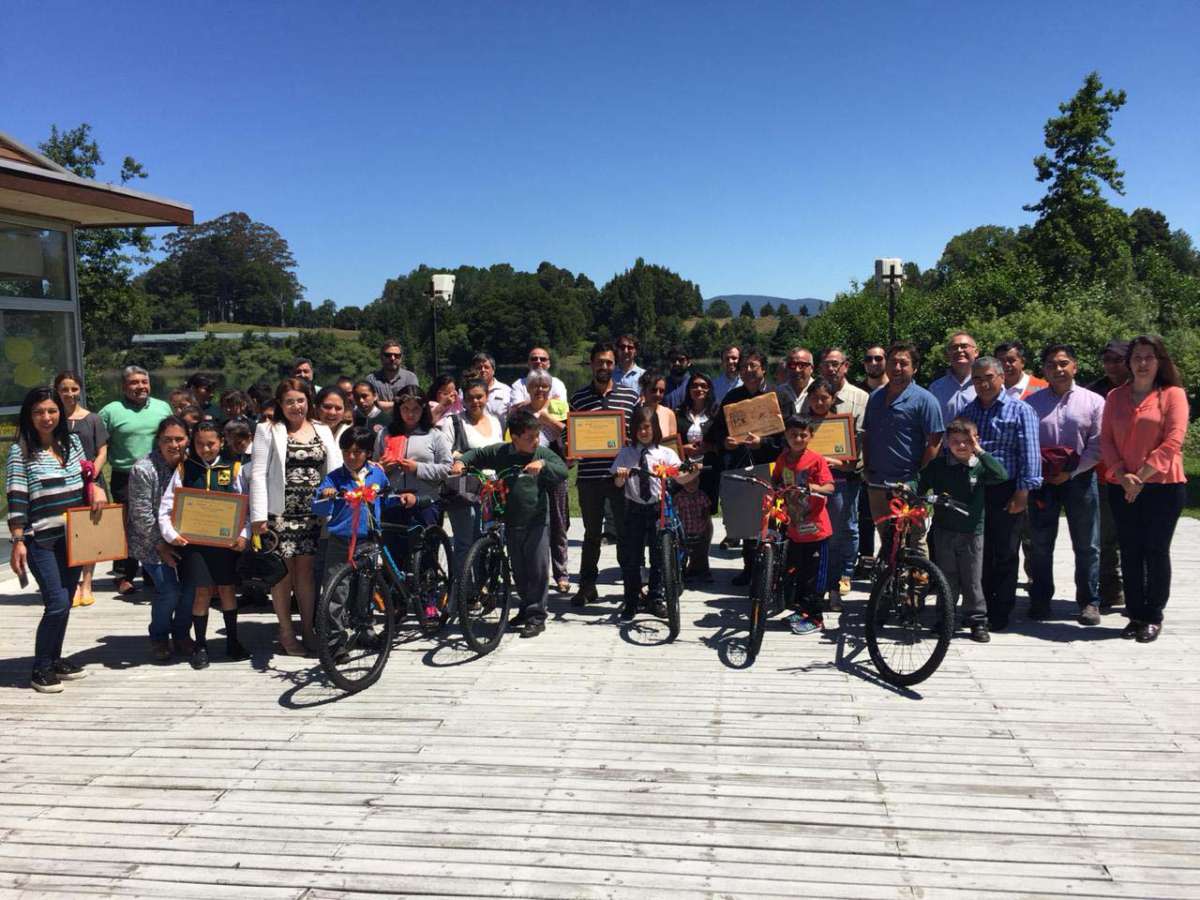 Más de 100 mil niños aprenden sobre bosque y medio ambiente en el sur de Chile