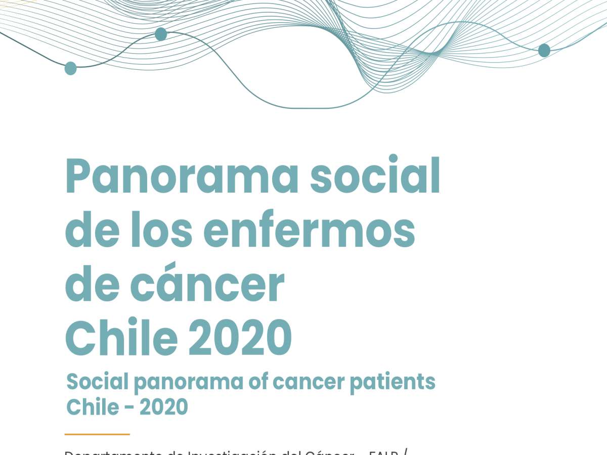 Publicación FALP describe la situación socioeconómica de los enfermos de cáncer en Chile