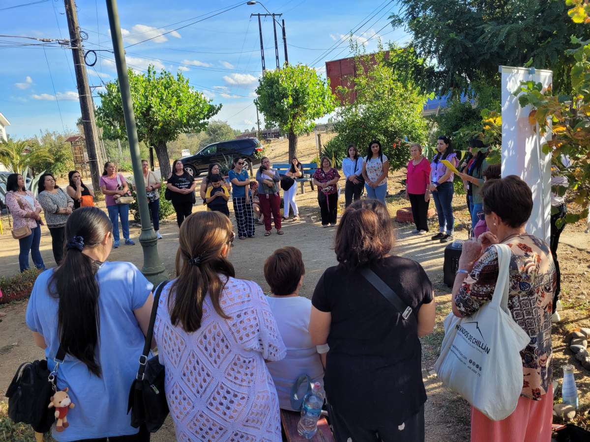 Más de 60 mujeres participaron de la conmemoración del Día Internacional de la Mujer en el barrio Puente Ñuble 