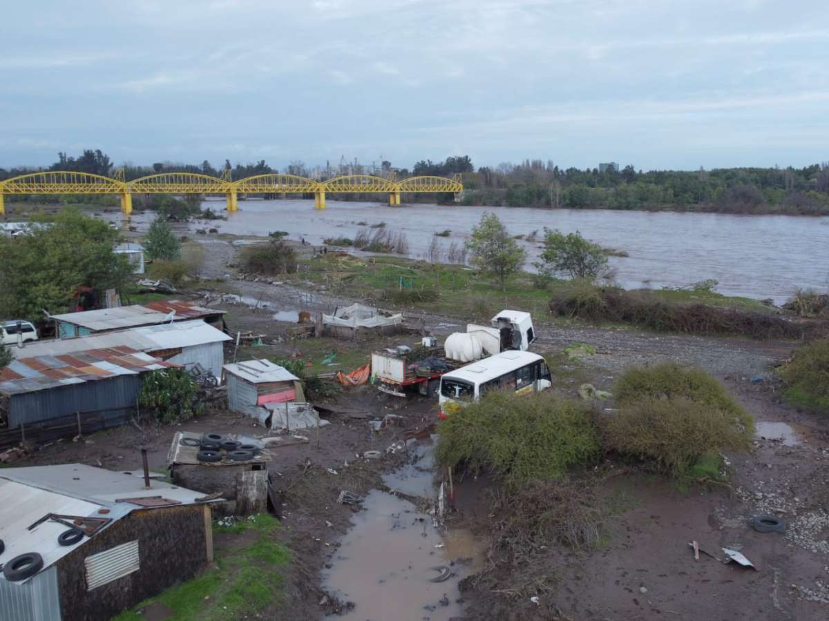  San Nicolás: En septiembre de 2022 municipio alertó al Gobierno sobre riesgos por asentamiento irregular en Río Ñuble