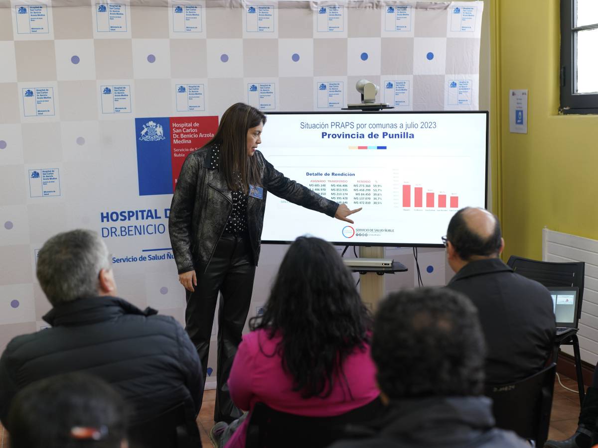 Servicio de Salud Ñuble dio cuenta de los avances y desafíos en salud en la provincia de Punilla