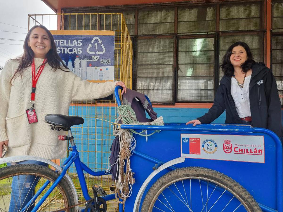 Municipio cerró con éxito proyecto dirigido a recicladores base de Chillán