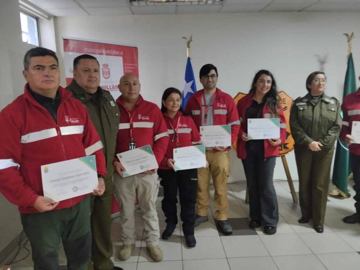 En actividades paralelas inspectores municipales de Chillán participaron en varias jornadas de capacitación con funcionarios de Las Condes y Carabineros