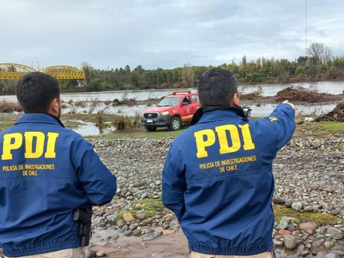 PDI continua búsqueda por presunta desgracia en río Ñuble
