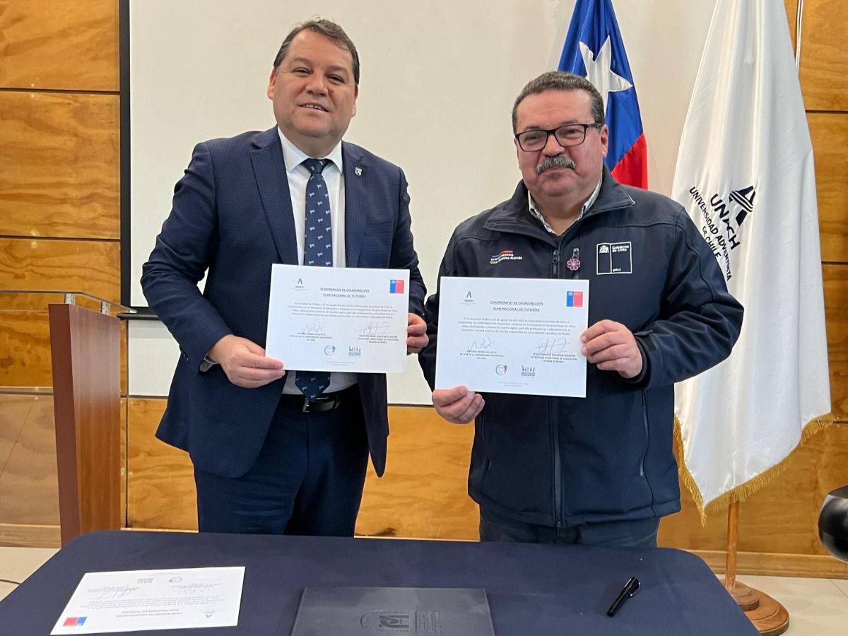 Universidad Adventista de Chile firma convenio con Seremi de Educación de Ñuble y se suma al Plan Nacional de Tutorías