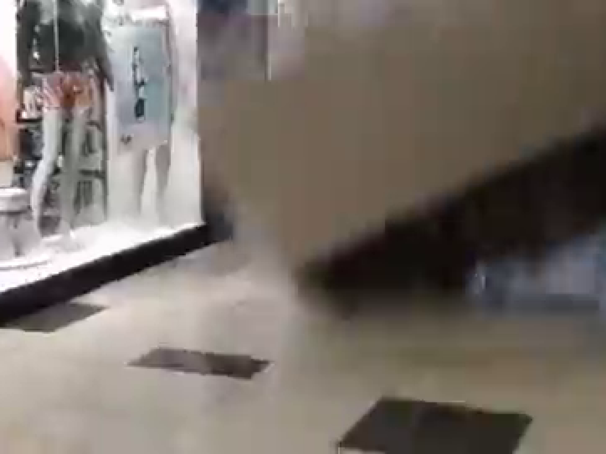 Mall Arauco Chillán: Estructura cede ante inundaciones provocadas por sistema frontal