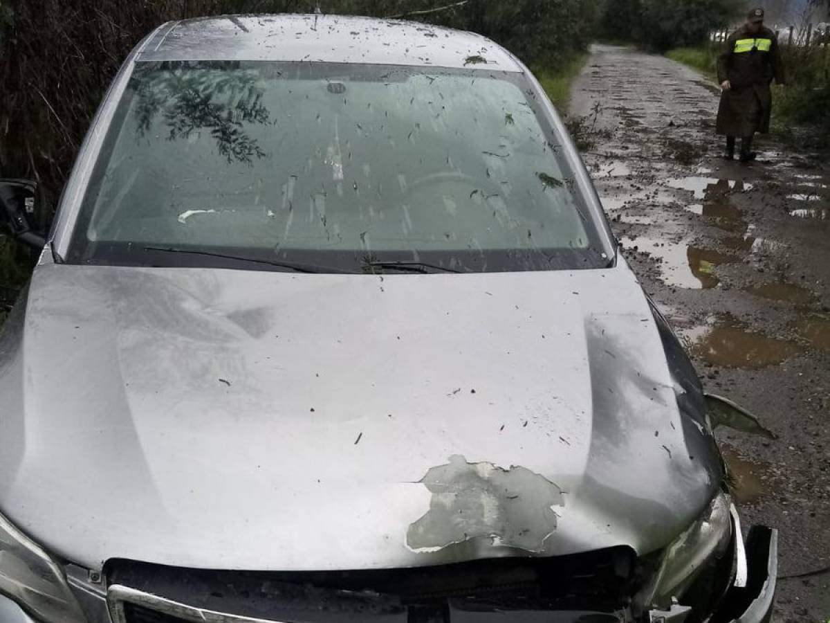 Lluvias intensas en Ñuble: Accidente en Autopista del Itata, tráfico normal y sin heridos