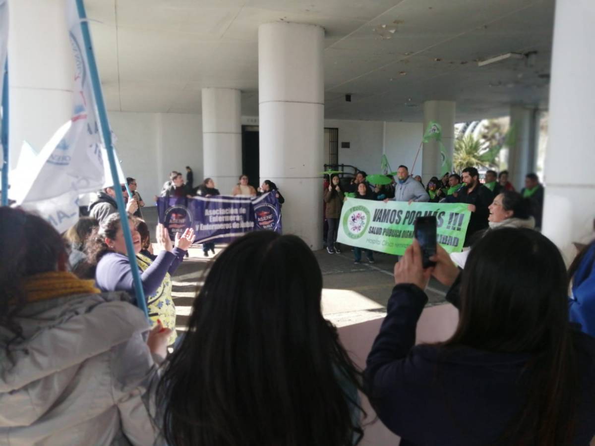 Presidente de la Fedeprus Ñuble, calificó como exitosa manifestación de ayer en los bajos de la delegación presidencial