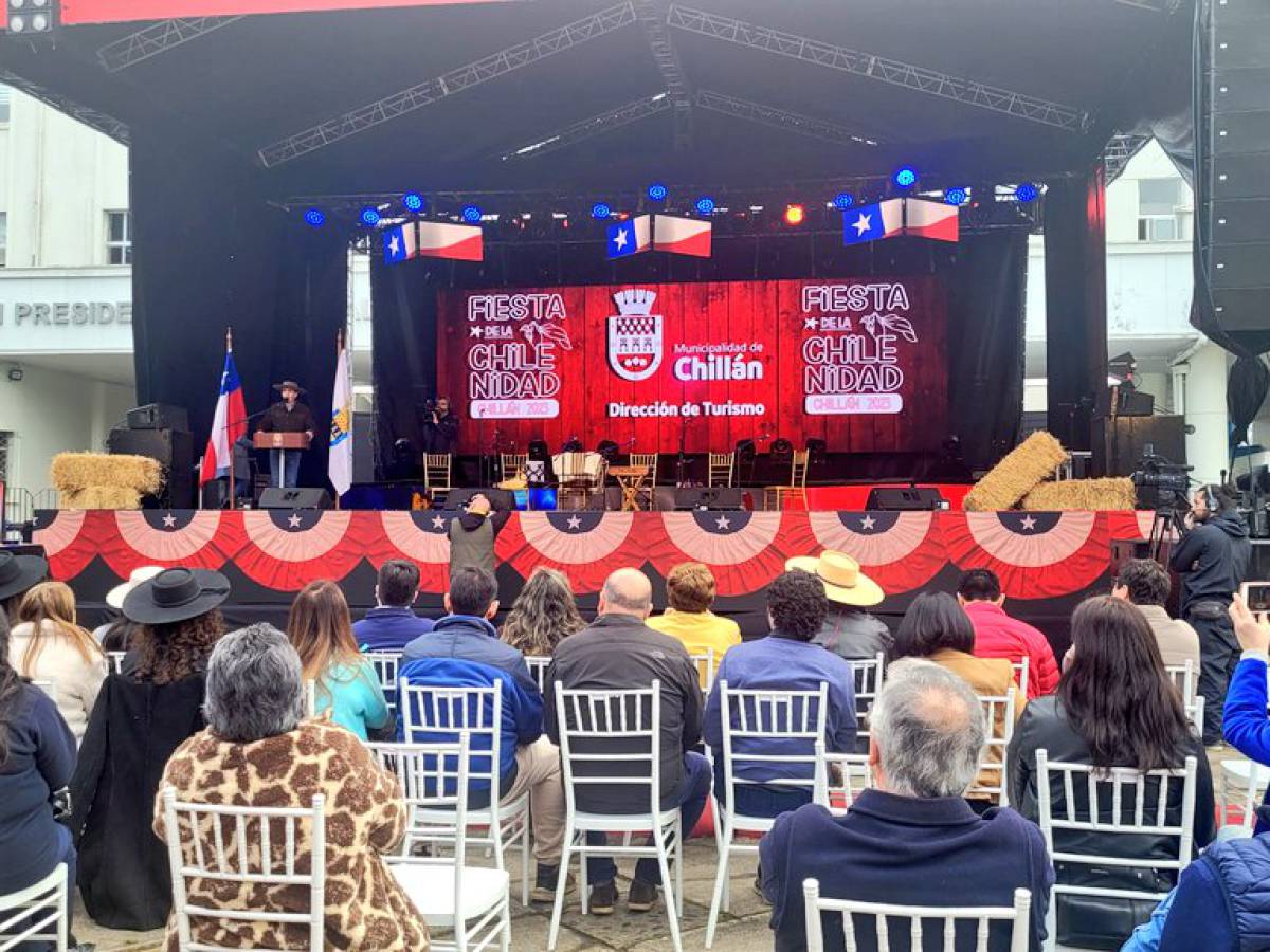 Desde el mediodía de este viernes Chillán ya vive su Fiesta de la Chilenidad 2023