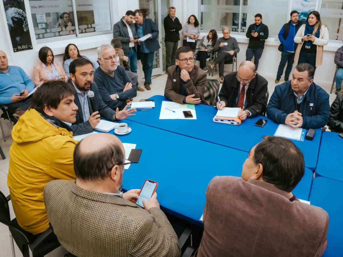 Gobernador de Ñuble se reunió con alcaldes de la región para darles a conocer el Plan de Emergencias para la prevención y combate de incendios forestales