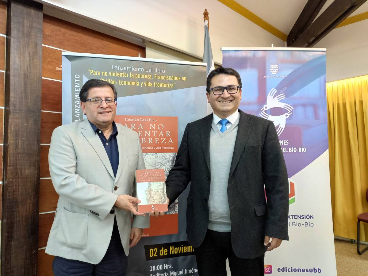 Académico Cristian Leal incentiva la investigación histórica con libro sobre Franciscanos en Chillán