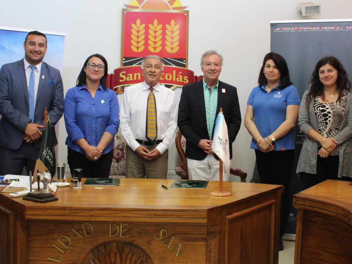 Alianza entre Santo Tomás y Municipalidad de San Nicolás brinda  oportunidades educativas a funcionarios