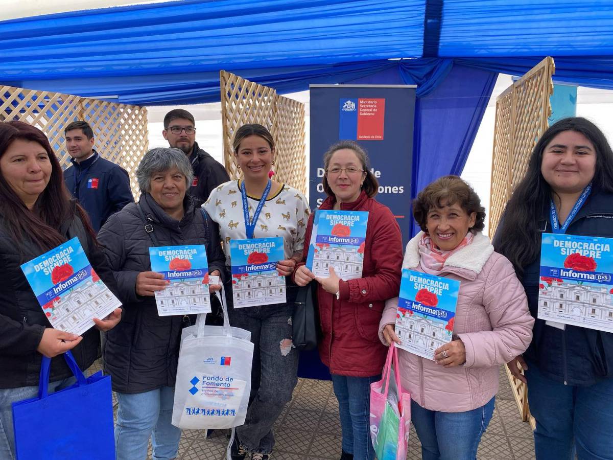 Equipo Nacional de le División de Organizaciones sociales llega a la Región de Ñuble