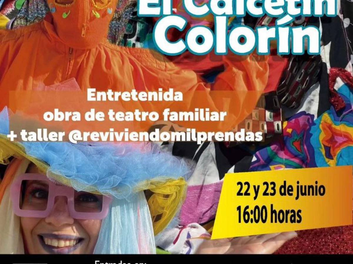 “El Calcetín Colorín”, una colorida puesta en escena que promueve el cuidado del planeta y el consumo responsable de ropa