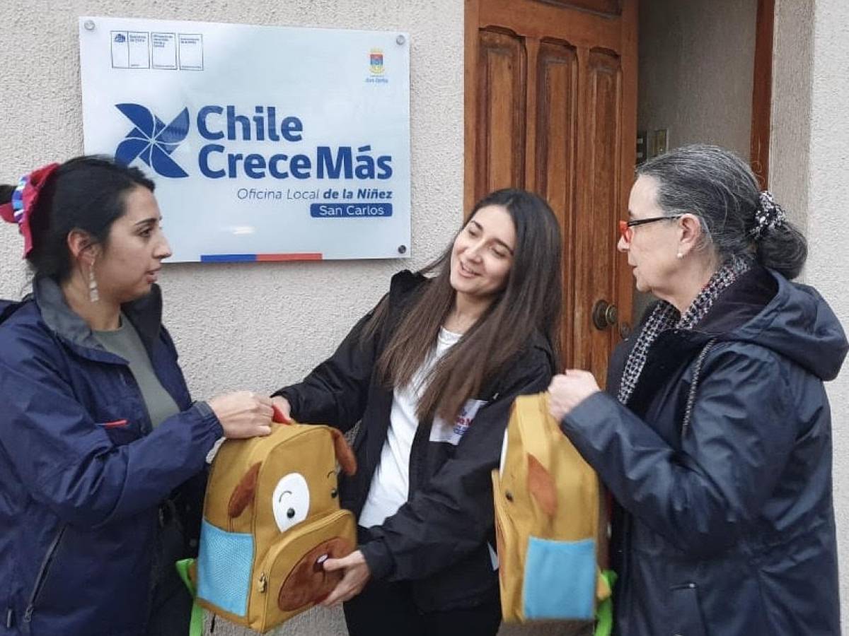 Subsecretaria de la Niñez Visita Región de Ñuble para Trabajar en los Desafíos de la Niñez y en la Emergencia